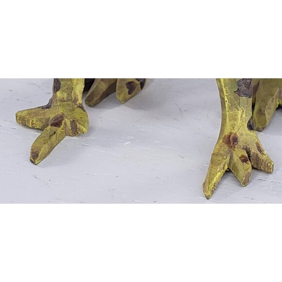 Arthur Shoemaker Frog Toad Wood Carved Miniature Animal Folk Art Vintage 1979 - Picture 8 of 8